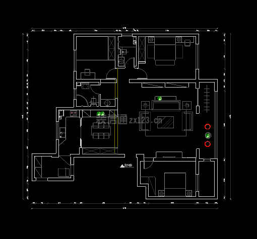 經典戶型平面設計圖