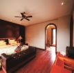 东南亚风格主卧室红木地板家装图片