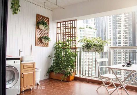 阳台设计 装修 生活阳台花园设计公司
