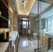 新中式风格别墅卫生间高清效果图片