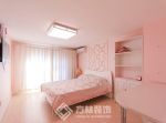 130平米四居室主题粉色女生房间设计图片