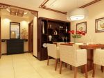 弘石湾93平米两居室中式风格装修效果图
