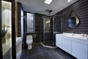 绵阳大户型卫生间淋浴房装修设计效果图