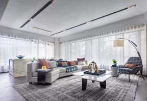 2020现代大户型客厅沙发图片 大户型客厅装修效果图 2020现代风格大户型客厅设计