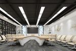 现代风格800平米大公司会议室装修效果图