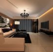 泉山湖120平米三居室现代风格客厅装修效果图