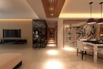 泉山湖120平米三居室现代风格装修效果图