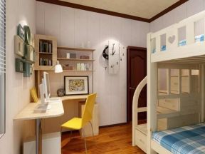 香颂小镇126平米三居室日式风格儿童房装修效果图