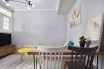 北欧风格58平米小户型餐厅餐椅装修图片