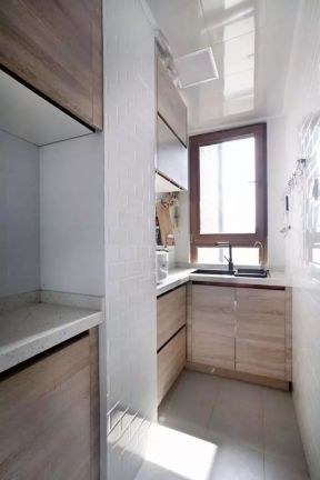 北欧风格58平米小户型厨房装修图片