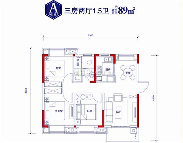 东原乐见城户型图