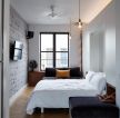 30平米公寓隐形床壁床装潢设计效果图