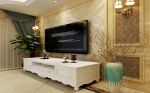 湟普国际300平跃层欧式风格客厅电视背景墙设计