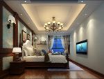 九龙新城156平米三居室美式风格装修效果图