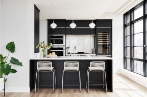 厨房吧台椅子  2020欧式风格厨房效果图片 2020欧式风格厨房装修图