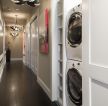 2023家居长走廊洗衣机放置示意图