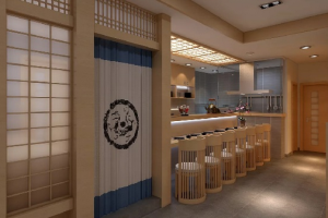 日式小餐厅装修