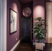 2023时尚紫色系卧室背景墙设计图片