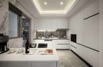 现代轻奢风格170平三居室厨房设计图片