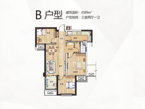 郑州万科美景魅力之城装修案例 多建筑形态纯生活居住区