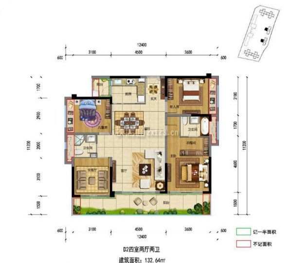 绵阳置信花园城交通图