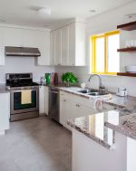 北欧风格135㎡三居室厨房背景墙家装图片
