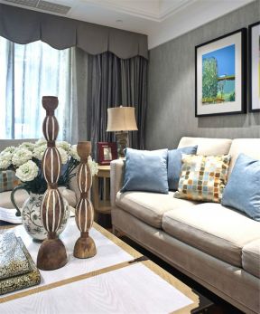 美式客厅装修图片 2020美式客厅沙发装修效果图