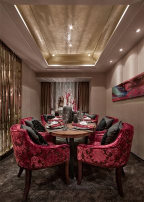东南亚风格家庭餐厅装修效果图欣赏