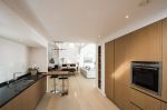小北欧风格139平方二居开放式厨房设计图片