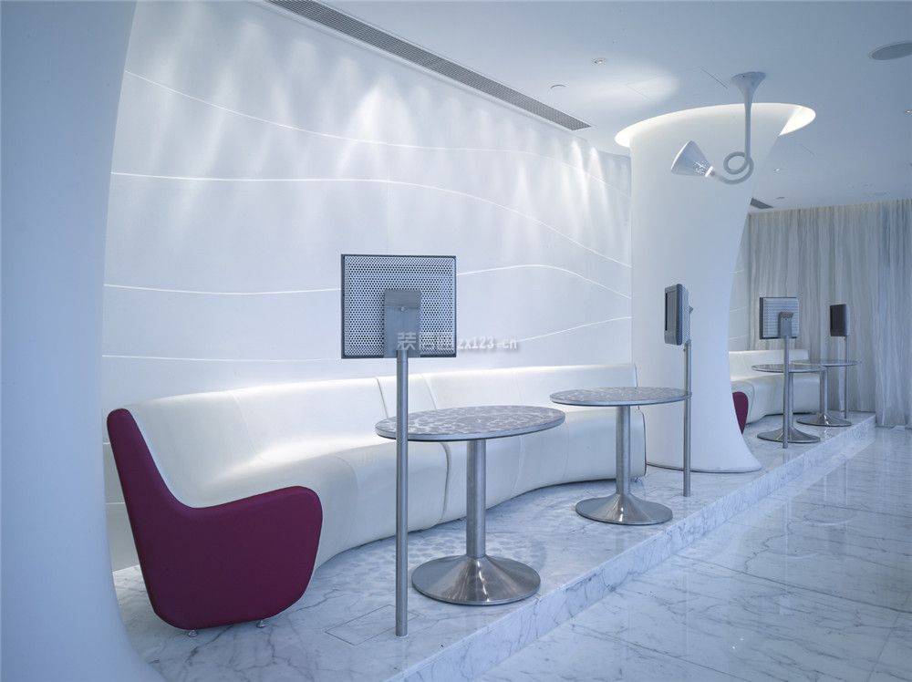 现代风格500平米高端娱乐会所卡坐沙发设计图片