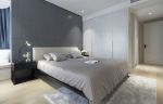 127平米现代简约卧室白色衣柜设计装修案例