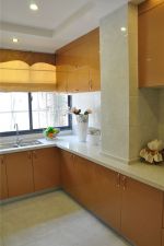 120平米三居室家居厨房橱柜设计图片