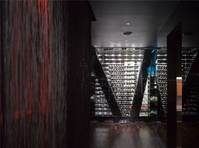 现代风格500平米高端娱乐会所酒窖设计图片