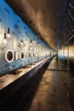 现代风格500平米夜店卫生间设计图片