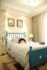 田园地中海风格98平二居室卧室装修图片