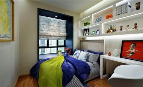 88平米现代风格卧室儿童房设计装修图