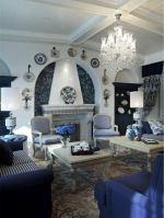 地中海风格三居室136㎡装修案例