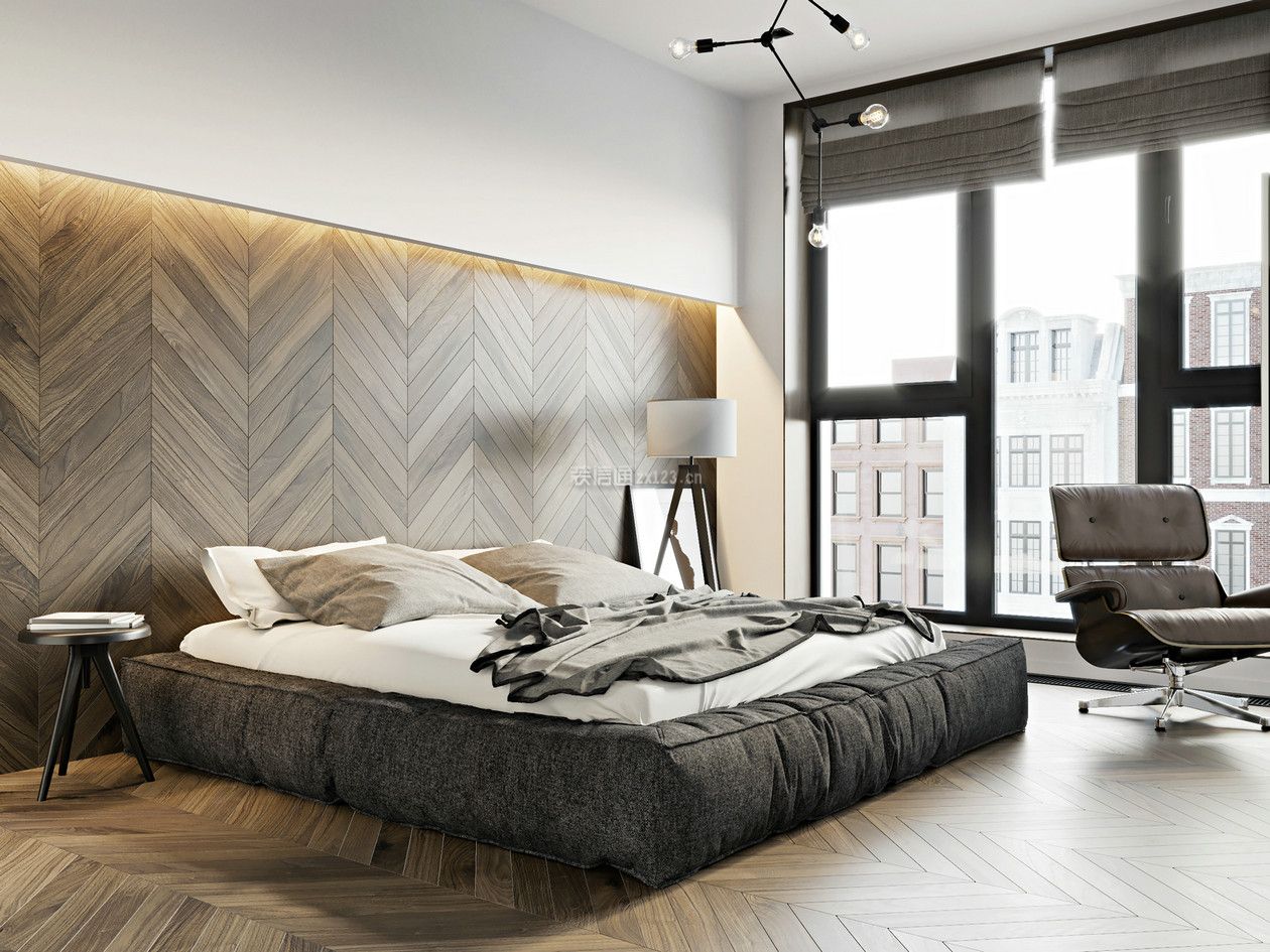 极简风格60平米小户型卧室设计图片