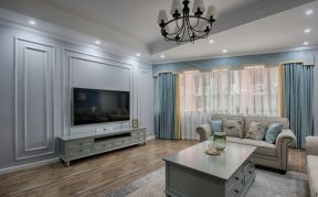 美式客厅设计效果图 美式家具图片 美式风格装修图片
