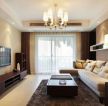 现代简约风格168平米三居客厅沙发设计图片
