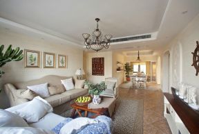 美式风格客厅沙发 美式风格客厅装修 美式风格客厅灯