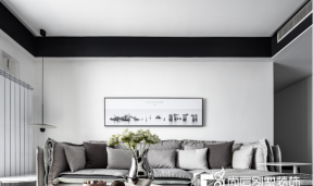 金地天悦168㎡现代风格装修沙发效果图