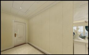85平米简欧风格两居室房间背景墙装修效果图