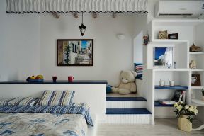 新梅共和城177平别墅地中海儿童房装修效果图