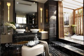 400平米现代简约风格别墅浴室地台设计图片