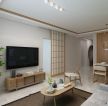 日式风格68平米二居室客厅隔断装修效果图