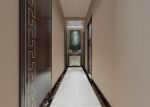 中式风格112平米室内走廊过道装修效果图