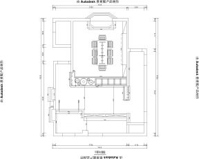 70平米茶館平面布置圖