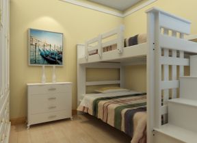 90平米田园风格二居室儿童卧室装修效果图