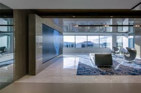 现代风格2000平米办公室休闲区装修图片
